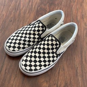 Checkered vans